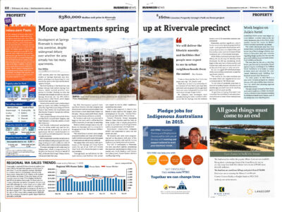 More apartments spring up at Rivervale precint