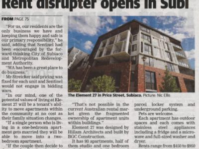 Rent disrupter opens its doors in Subiaco