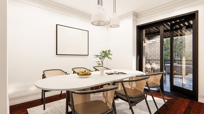 241205 Hay St Terrace Render - dining